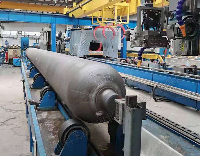 氣瓶磁粉超聲聯合測厚探傷設備